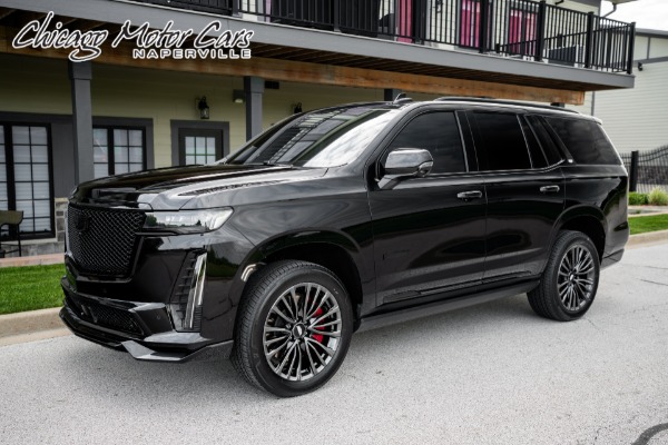 Used 2023 Cadillac Escalade-V SUV Night Vision! Super Cruise! Rear Entertainment! Loaded! for sale Sold at Chicago Motor Cars in West Chicago IL 60185 1