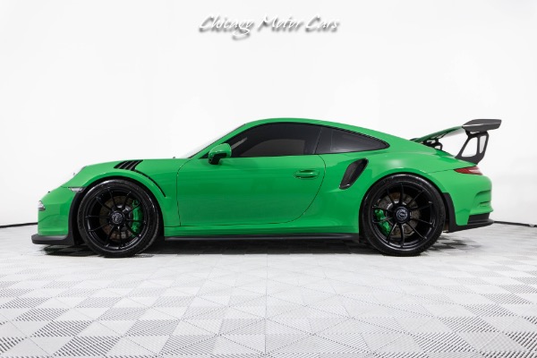 Used 2016 Porsche 911 GT3 RS 1 of 4 in PTS Signal Green! Sport Chrono Pkg! Carbon Fiber Buckets! Loaded! for sale Sold at Chicago Motor Cars in West Chicago IL 60185 2