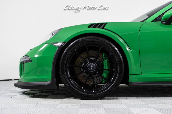Used 2016 Porsche 911 GT3 RS 1 of 4 in PTS Signal Green! Sport Chrono Pkg! Carbon Fiber Buckets! Loaded! for sale Sold at Chicago Motor Cars in West Chicago IL 60185 3
