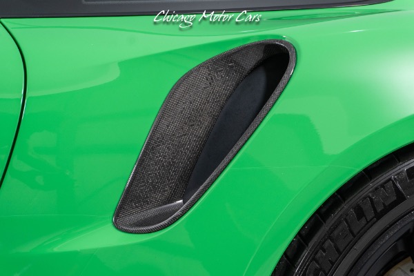 Used 2016 Porsche 911 GT3 RS 1 of 4 in PTS Signal Green! Sport Chrono Pkg! Carbon Fiber Buckets! Loaded! for sale Sold at Chicago Motor Cars in West Chicago IL 60185 5