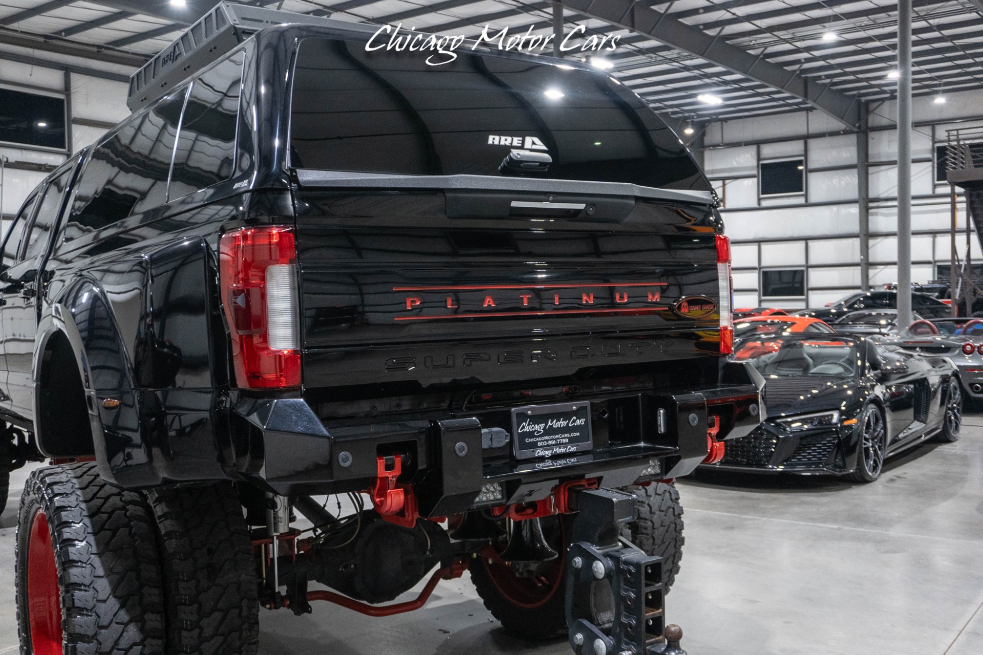 Used-2017-Ford-F-450-Super-Duty-Platinum-No-Expense-Spared-Kelderman-Bumpers-American-Force-26in-Wheels-Loaded