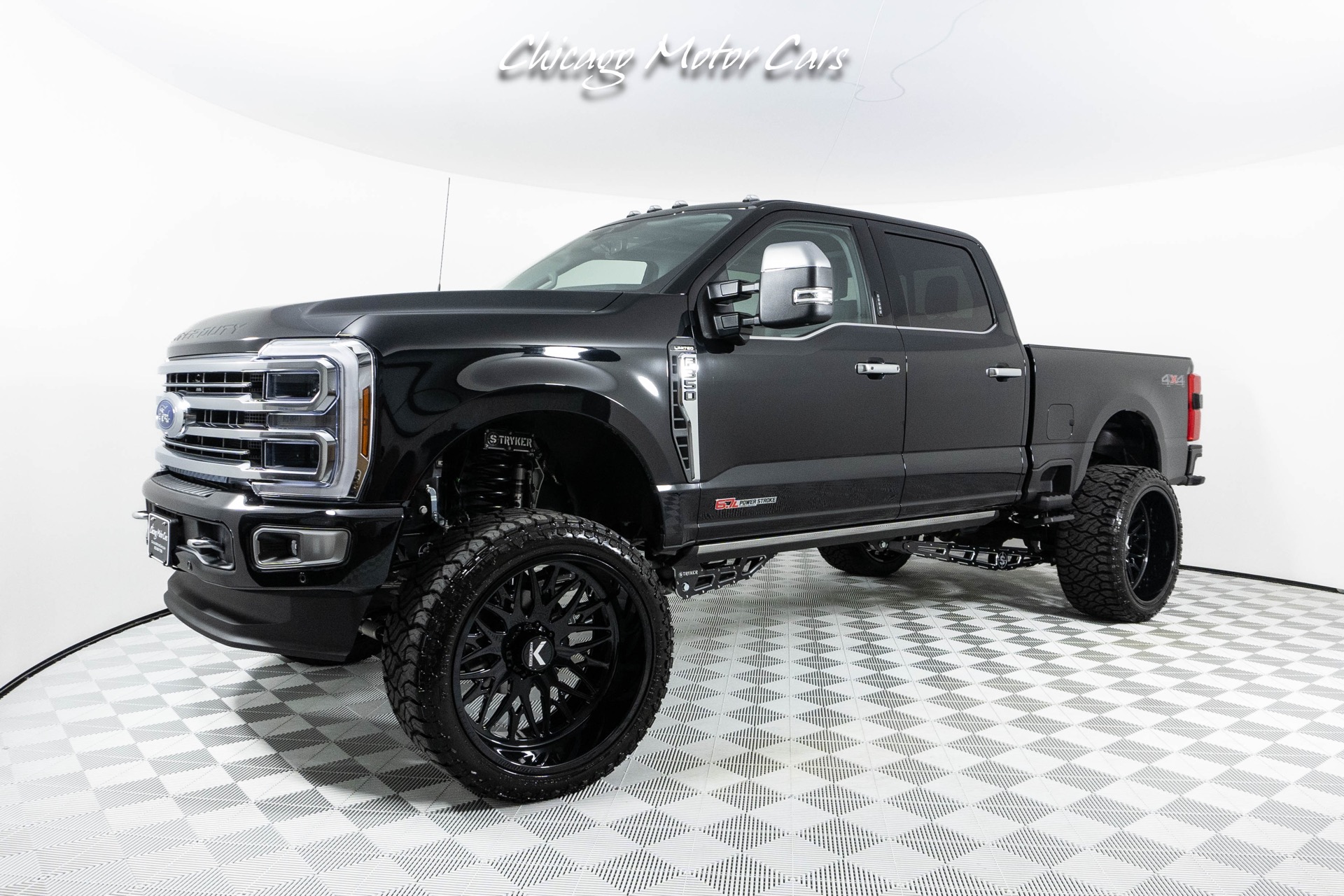 Used-2024-Ford-F-350-Super-Duty-Limited-Only-754-Miles-26in-KGI-Forged-Wheels-Stryker-Lift-Loaded