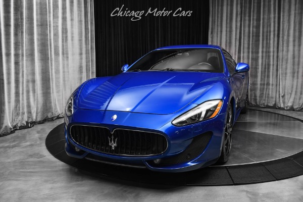 Used 2015 Maserati GranTurismo Sport! Blu Mediterraneo! PPF! Just Serviced! Loaded! for sale Sold at Chicago Motor Cars in West Chicago IL 60185 2