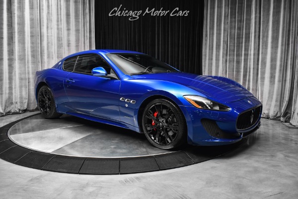 Used 2015 Maserati GranTurismo Sport! Blu Mediterraneo! PPF! Just Serviced! Loaded! for sale Sold at Chicago Motor Cars in West Chicago IL 60185 6