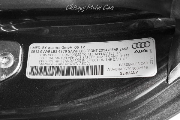 Used-2012-Audi-R8-52L-V10-Quattro-Ceramic-Coated-New-Tires-Loaded