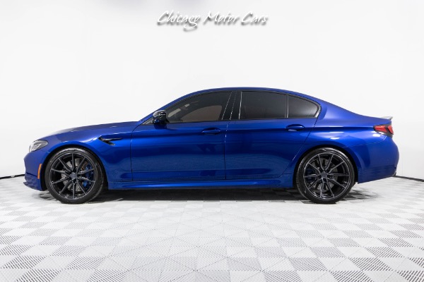 Used 2021 BMW M5 Competition Stunning Marina Bay Blau! Vossen Wheels! Soft Close Doors! Loaded! for sale Sold at Chicago Motor Cars in West Chicago IL 60185 2