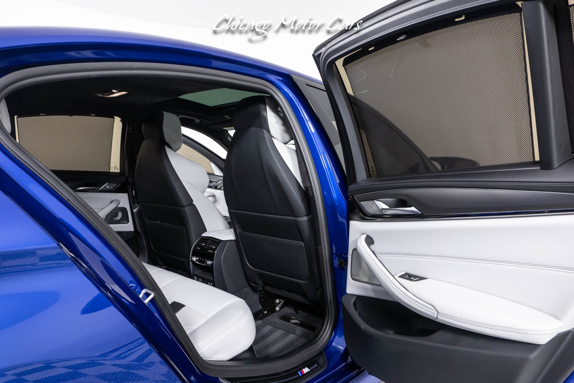 Used-2021-BMW-M5-Competition-Stunning-Marina-Bay-Blau-Vossen-Wheels-Soft-Close-Doors-Loaded