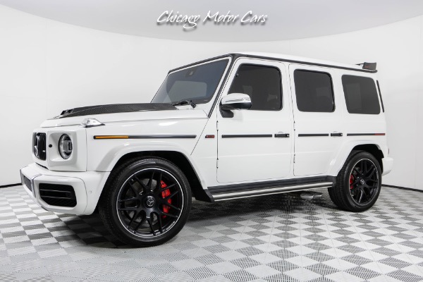 Used 2020 Mercedes-Benz G63 AMG Carbon Fiber Upgrades! Exclusive Interior! 22in Forged Cross Spoke Wheels! for sale Sold at Chicago Motor Cars in West Chicago IL 60185 1