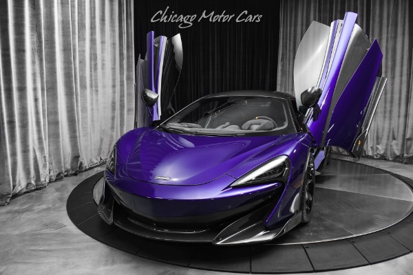 Used 2019 McLaren 600LT HUGE $309K MSRP! MSO LANTANA PURPLE W/ SENNA SEATS & CARBON PACK 1, 2, 3!! for sale Sold at Chicago Motor Cars in West Chicago IL 60185 2