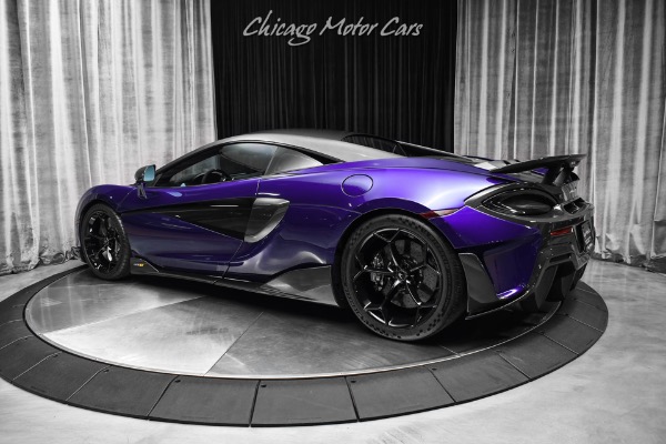 Used 2019 McLaren 600LT HUGE $309K MSRP! MSO LANTANA PURPLE W/ SENNA SEATS & CARBON PACK 1, 2, 3!! for sale Sold at Chicago Motor Cars in West Chicago IL 60185 3