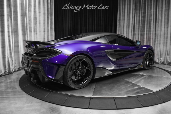 Used 2019 McLaren 600LT HUGE $309K MSRP! MSO LANTANA PURPLE W/ SENNA SEATS & CARBON PACK 1, 2, 3!! for sale Sold at Chicago Motor Cars in West Chicago IL 60185 5
