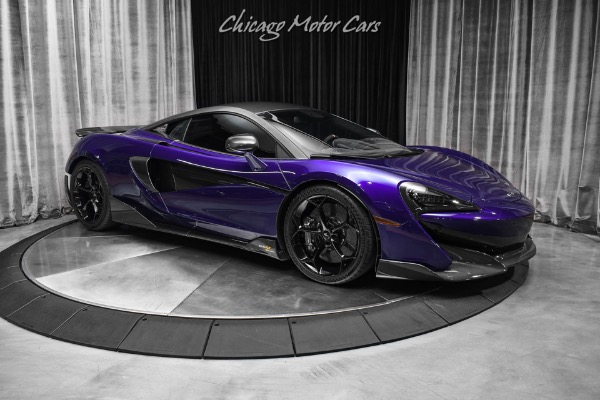 Used 2019 McLaren 600LT HUGE $309K MSRP! MSO LANTANA PURPLE W/ SENNA SEATS & CARBON PACK 1, 2, 3!! for sale Sold at Chicago Motor Cars in West Chicago IL 60185 6