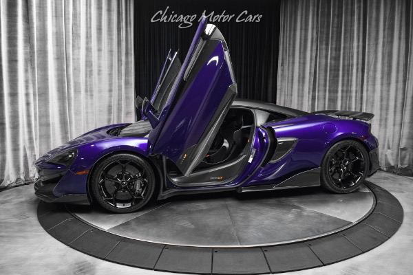 Used 2019 McLaren 600LT HUGE $309K MSRP! MSO LANTANA PURPLE W/ SENNA SEATS & CARBON PACK 1, 2, 3!! for sale Sold at Chicago Motor Cars in West Chicago IL 60185 1