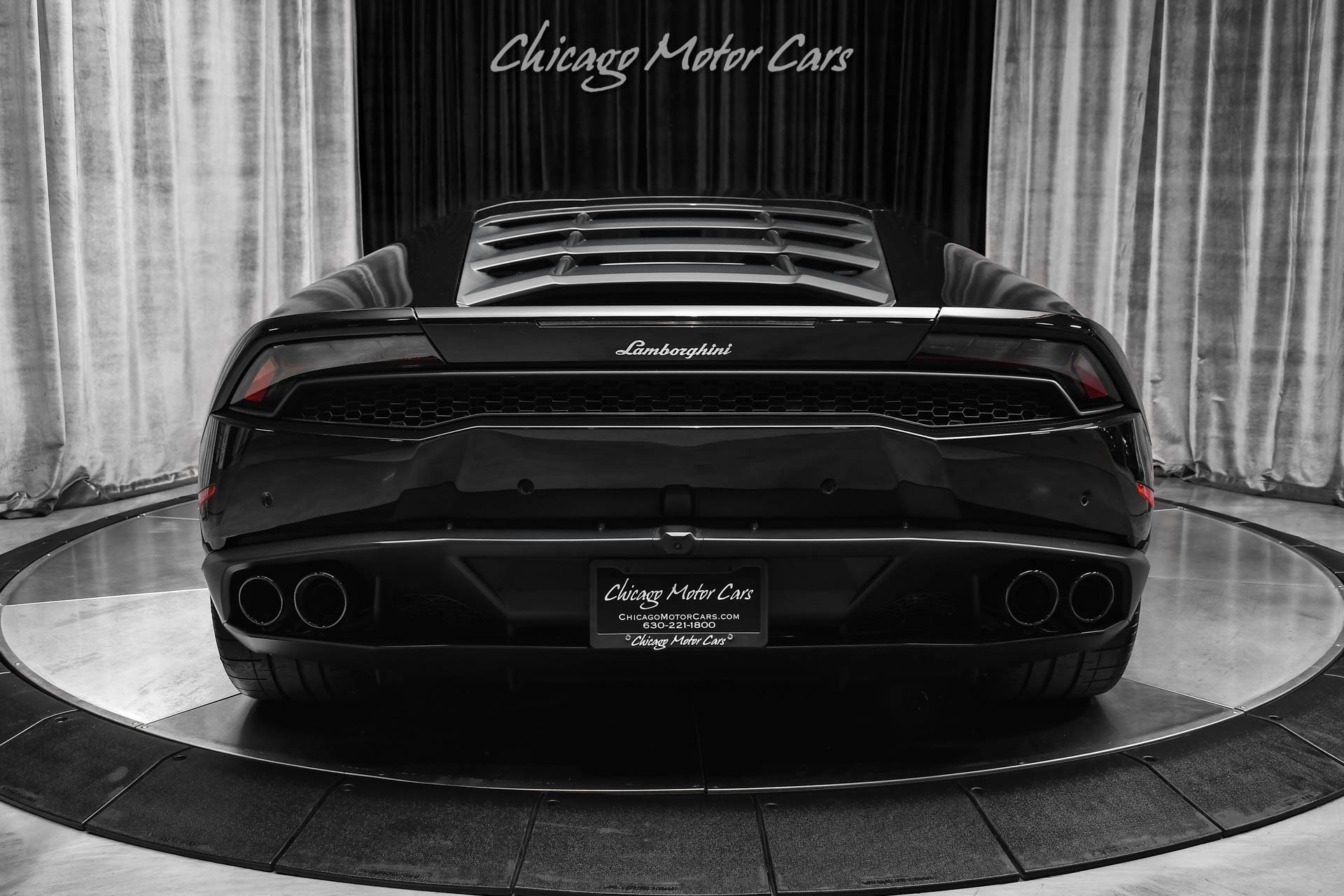 2018 Lamborghini Huracan Rear View VIN: ZHWUR2ZFXJLA08644 | Used 2018