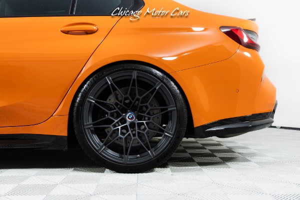 Used 2023 BMW M3 Competition xDrive! Edition 50 Jahre! 1 of 26 in Fire Orange! Carbon Buckets! Loaded! for sale Sold at Chicago Motor Cars in West Chicago IL 60185 4