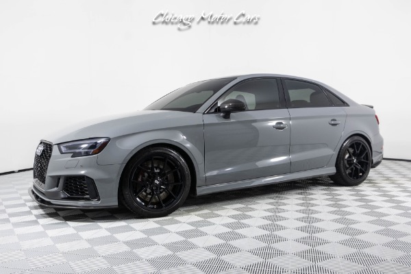 Used 2019 Audi RS3 2.5T Quattro Stunning Nardo Gray! Iroz IMS 1000 Build! Technology Pkg! Loaded! for sale Sold at Chicago Motor Cars in West Chicago IL 60185 1