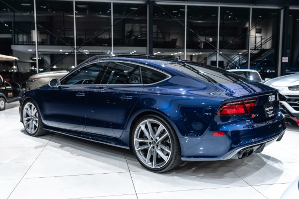 Used 2018 Audi RS7 4.0T Quattro Performance Audi Titanium Sport Exhaust! Only 30K Miles! Ascari Blue! Loaded! for sale Sold at Chicago Motor Cars in West Chicago IL 60185 3