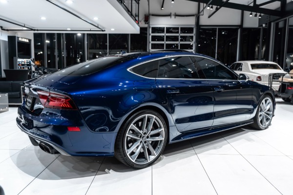 Used 2018 Audi RS7 4.0T Quattro Performance Audi Titanium Sport Exhaust! Only 30K Miles! Ascari Blue! Loaded! for sale Sold at Chicago Motor Cars in West Chicago IL 60185 5