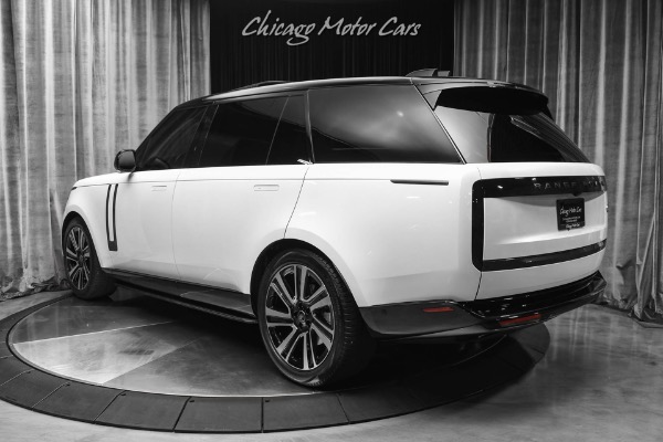 Used 2023 Land Rover Range Rover P400 SE LWB 7-Seat Rare Spec Deployable SideSteps Rear Entertainment Loaded for sale Sold at Chicago Motor Cars in West Chicago IL 60185 3