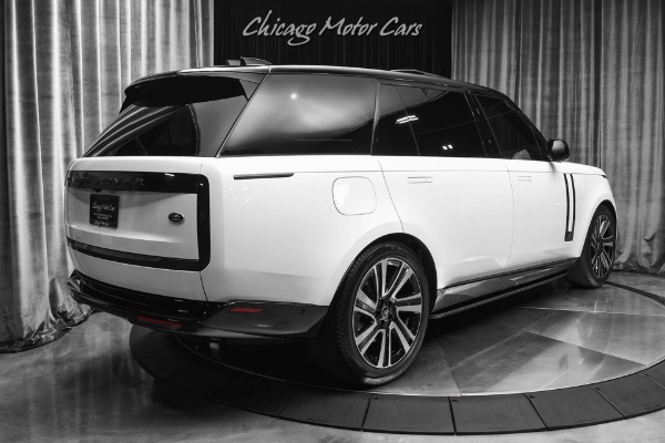 Used 2023 Land Rover Range Rover P400 SE LWB 7-Seat Rare Spec Deployable SideSteps Rear Entertainment Loaded for sale Sold at Chicago Motor Cars in West Chicago IL 60185 5