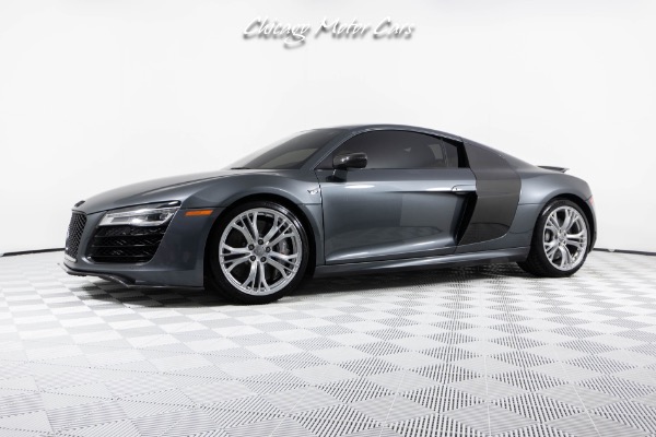 Used 2014 Audi R8 V10 Plus Quattro! 5.2L V10! DCT Transmission! Apple CarPlay! Rev9 Exhaust! Loaded! for sale Sold at Chicago Motor Cars in West Chicago IL 60185 1