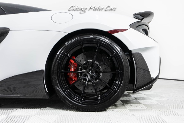 Used 2020 McLaren 600LT Spider Huge MSRP! Tons of Carbon Fiber! Front End Lifter! Only 5K Miles! Loaded! for sale Sold at Chicago Motor Cars in West Chicago IL 60185 4