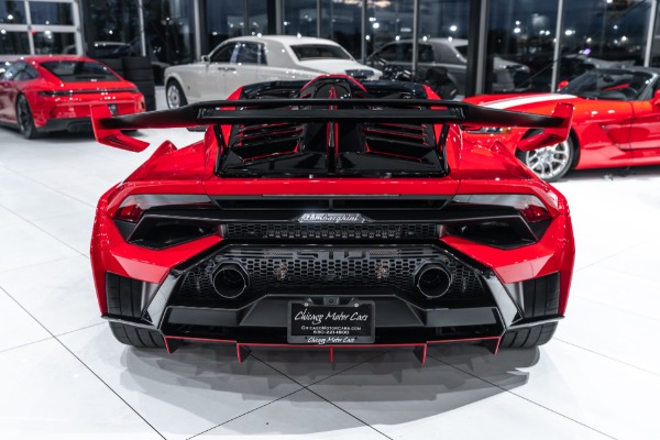Used 2022 Lamborghini Huracan STO $19K Pearl Effect Paint Carbon Ceramic Brakes Sport Seats 155 Miles for sale Sold at Chicago Motor Cars in West Chicago IL 60185 4