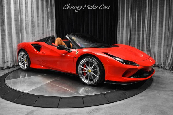 Used 2022 Ferrari F8 Spider Full PPF $24k+ in Upgraded Wheels Suspension Lift Pristine Example for sale Sold at Chicago Motor Cars in West Chicago IL 60185 6