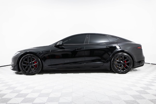 Used 2023 Tesla Model S Plaid! 21in Factory Wheels! Black on Black! for sale Sold at Chicago Motor Cars in West Chicago IL 60185 2