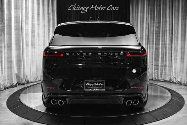 Used 2024 Land Rover Range Rover Sport SV Edition One Obsidian Black CARBON FIBER WHEELS for sale Sold at Chicago Motor Cars in West Chicago IL 60185 4