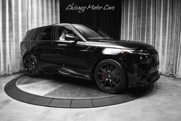 Used 2024 Land Rover Range Rover Sport SV Edition One Obsidian Black CARBON FIBER WHEELS for sale Sold at Chicago Motor Cars in West Chicago IL 60185 6