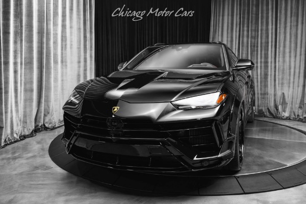 Used 2024 Lamborghini Urus S SUV Novitec Wide Body Anrky Wheels! Tons of Carbon Fiber LOADED for sale Sold at Chicago Motor Cars in West Chicago IL 60185 2