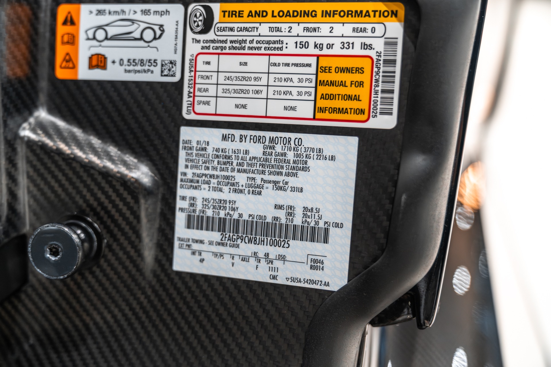 2018 FORD GT - Image 72