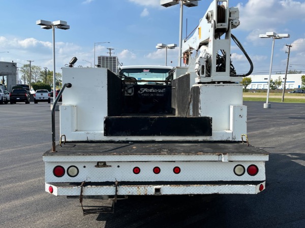 Used 2005 Ford F750 Service Truck Cummins 5.9L Feterl G2-10H Crane and Bed for sale Sold at Chicago Motor Cars in West Chicago IL 60185 6