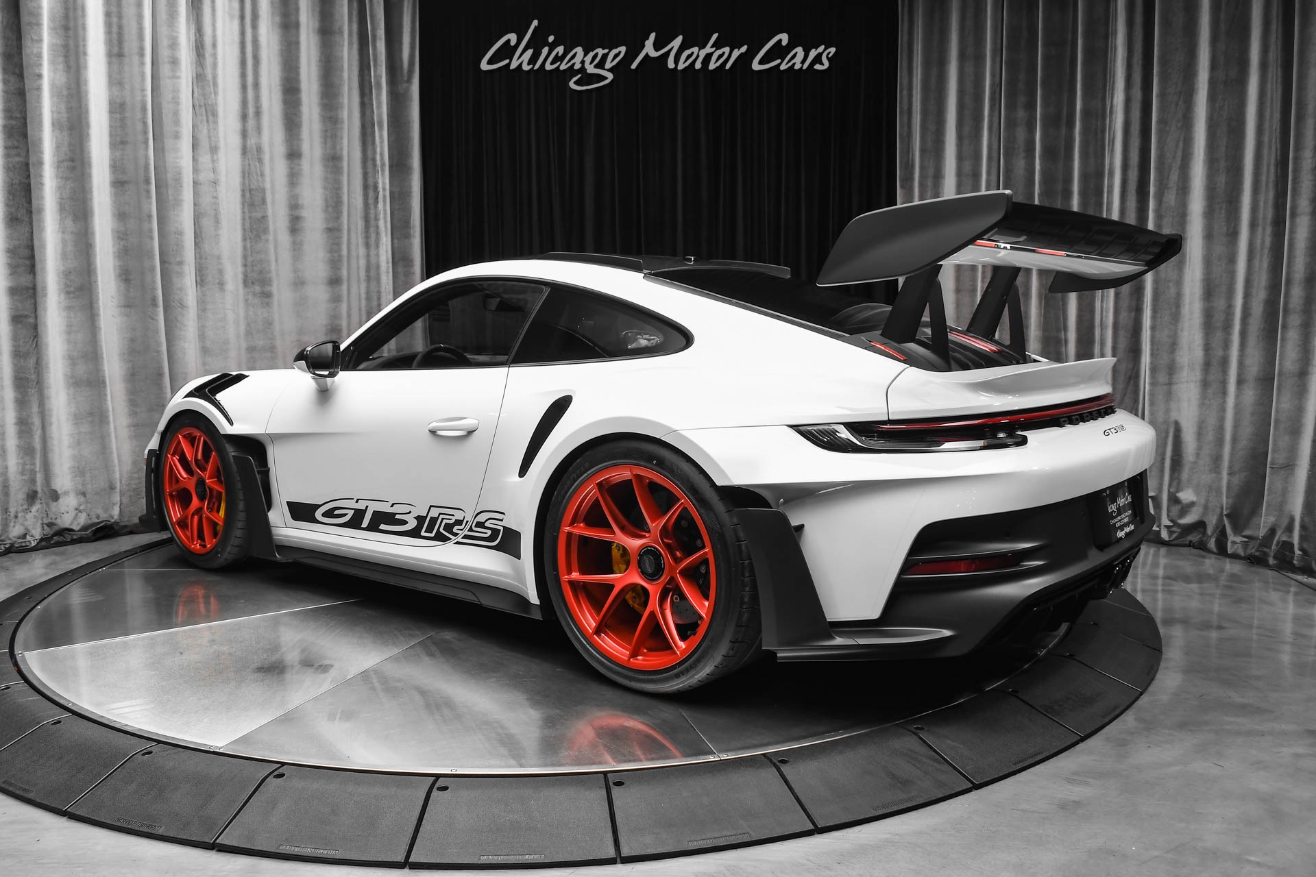 Used 2024 Porsche 911 GT3 RS Weissach Only 2240 Miles PCCBs Red