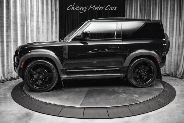 Used 2023 Land Rover Defender 90 V8! 22in Gloss Black Wheels! Meridian 700W Sound! 7k Miles! Loaded! for sale Sold at Chicago Motor Cars in West Chicago IL 60185 1