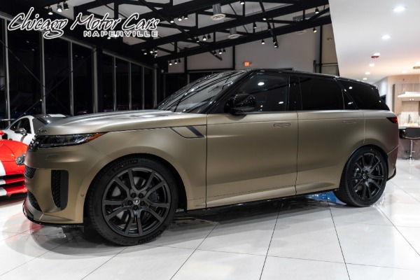 Used 2024 Land Rover Range Rover Sport SV Edition One Carbon Bronze Delivery Miles Carbon Fiber Wheels RARE for sale Sold at Chicago Motor Cars in West Chicago IL 60185 1