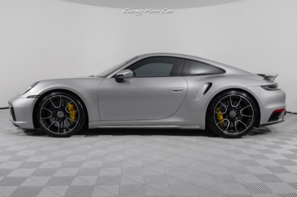 Used 2022 Porsche 911 Turbo S Bordeaux Red Interior! Front End PPF! Burmester Sound! Sport Exhaust! for sale Sold at Chicago Motor Cars in West Chicago IL 60185 3