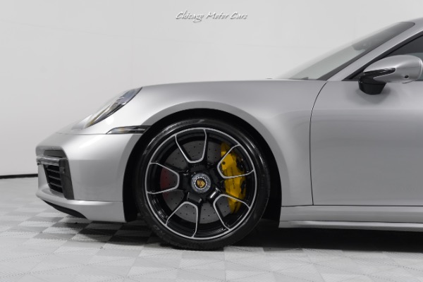 Used 2022 Porsche 911 Turbo S Bordeaux Red Interior! Front End PPF! Burmester Sound! Sport Exhaust! for sale Sold at Chicago Motor Cars in West Chicago IL 60185 4
