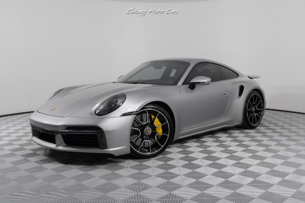 Used 2022 Porsche 911 Turbo S Bordeaux Red Interior! Front End PPF! Burmester Sound! Sport Exhaust! for sale Sold at Chicago Motor Cars in West Chicago IL 60185 1