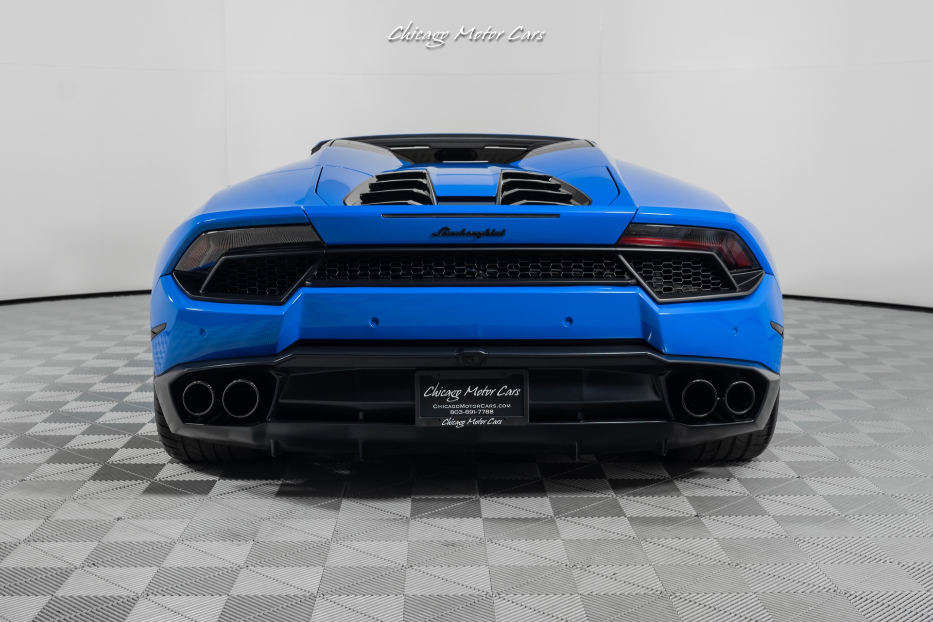 Used 2017 Lamborghini Huracan LP 580-2 Spyder Rare Blu Lemans