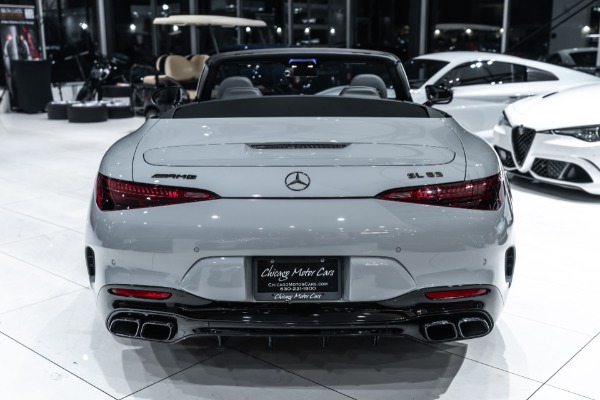 Used 2022 Mercedes-Benz SL63 AMG Convertible MSRP $196,250+ AWD LOADED MANUFAKTUR Alpine Grey for sale Sold at Chicago Motor Cars in West Chicago IL 60185 3