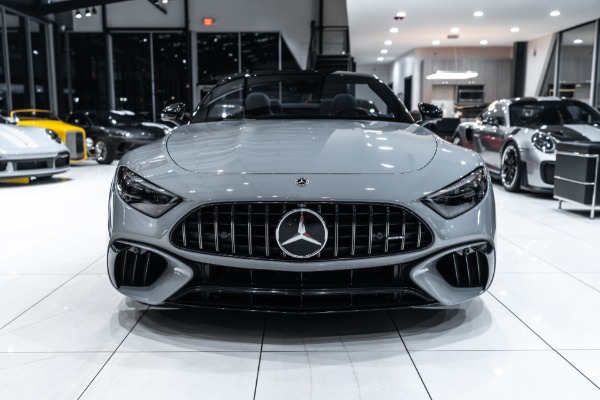 Used 2022 Mercedes-Benz SL63 AMG Convertible MSRP $196,250+ AWD LOADED MANUFAKTUR Alpine Grey for sale Sold at Chicago Motor Cars in West Chicago IL 60185 6