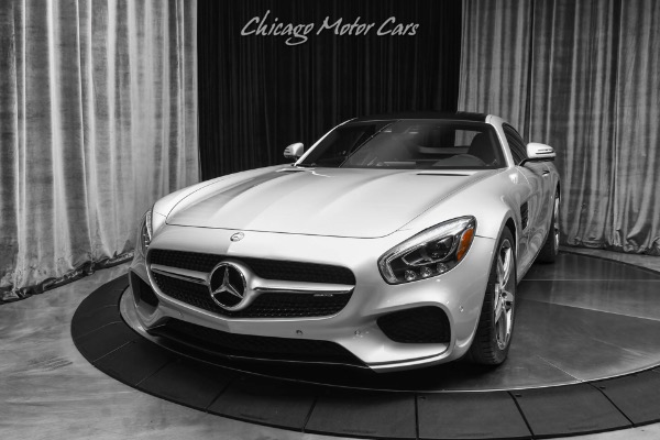 Used 2016 Mercedes-Benz AMG GTS Coupe Iridium Silver! AMG Dynamic Plus Pkg! Lane Tracking Pkg! STUNNING! for sale Sold at Chicago Motor Cars in West Chicago IL 60185 2