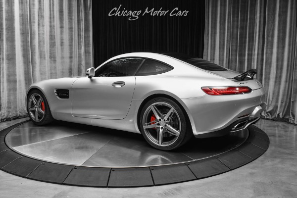 Used 2016 Mercedes-Benz AMG GTS Coupe Iridium Silver! AMG Dynamic Plus Pkg! Lane Tracking Pkg! STUNNING! for sale Sold at Chicago Motor Cars in West Chicago IL 60185 3