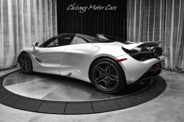 Used 2020 McLaren 720S Spider Recently Serviced at McLaren Pano Roof Sport Exhaust Front Lift LOADED for sale Sold at Chicago Motor Cars in West Chicago IL 60185 3