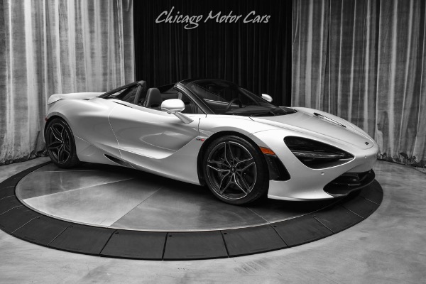 Used 2020 McLaren 720S Spider Recently Serviced at McLaren Pano Roof Sport Exhaust Front Lift LOADED for sale Sold at Chicago Motor Cars in West Chicago IL 60185 6