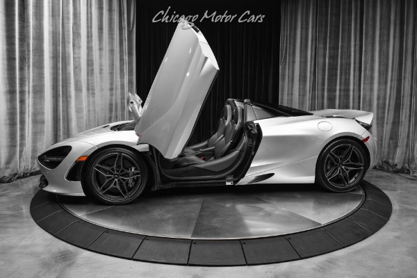 Used 2020 McLaren 720S Spider Recently Serviced at McLaren Pano Roof Sport Exhaust Front Lift LOADED for sale Sold at Chicago Motor Cars in West Chicago IL 60185 1