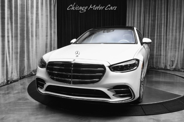 Used 2023 Mercedes-Benz S500 4Matic AMG Line Sedan GORGEOUS Spec! Heated/Cooled Seats! Pano Roof! for sale Sold at Chicago Motor Cars in West Chicago IL 60185 2