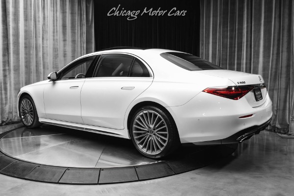 Used 2023 Mercedes-Benz S500 4Matic AMG Line Sedan GORGEOUS Spec! Heated/Cooled Seats! Pano Roof! for sale Sold at Chicago Motor Cars in West Chicago IL 60185 3